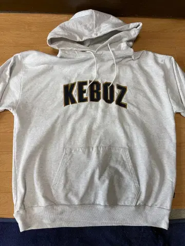 Keboz 후드티 그레이 L 사이즈