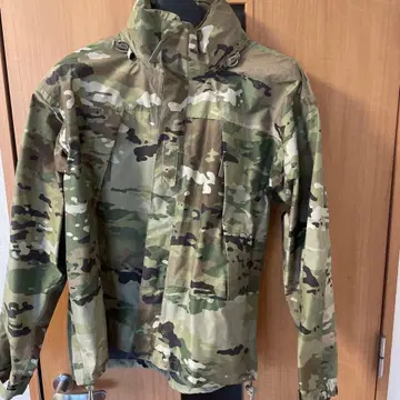 카모플라쥬 나일론 밀리터리 후드 부착 자켓