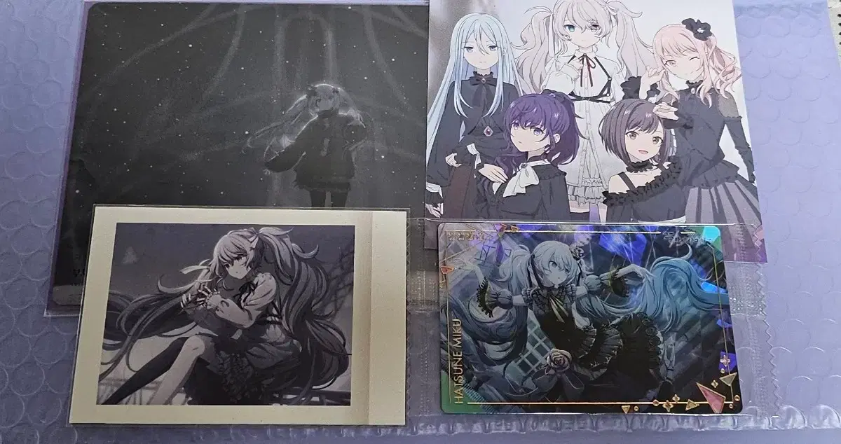 Proseka Project Sekai pre-order benefit clear file coaster Miku