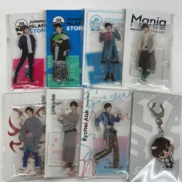 SnowMan 아베 료헤이 아크릴 스탠드 8개 세트