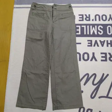 HERHIS 그레이 와이드 팬츠 36 사이즈