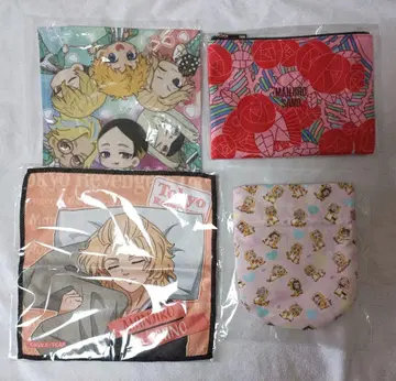 도쿄 리벤저스 사노 만지로 파우치 & 타월 세트