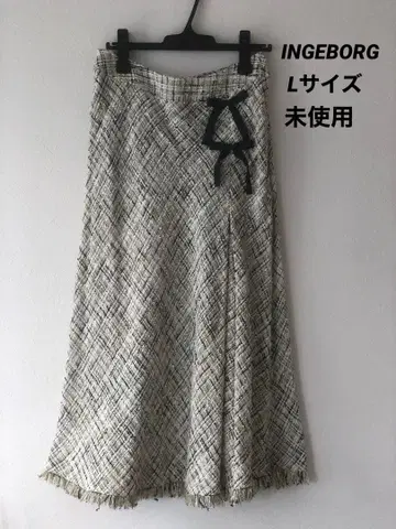 INGEBORG 롱 스커트 L 사이즈 미사용
