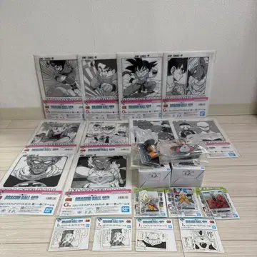 드래곤볼 40주년 제일복권 E상 F상 G상 I상 세트