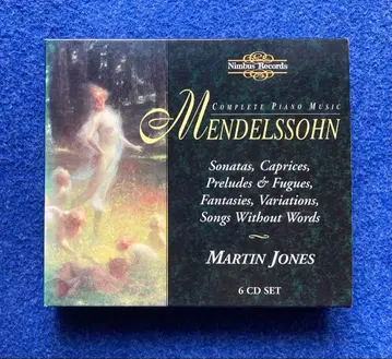 [ 6CD ] 멘델스존 피아노 작품 전집 마틴 존스