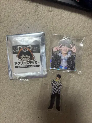 원엔 NAOYA 아크릴 키링 스티커