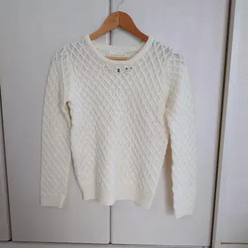 index 아이보리 니트 M 사이즈