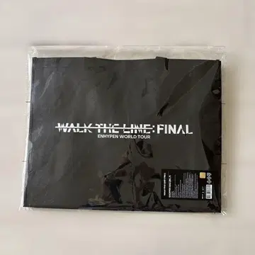 enhypen wtl 파이널 쇼핑백