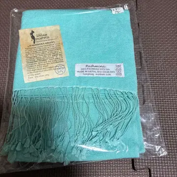 pashmina 스톨 홍콩 마담 파슈미나 실크 블루