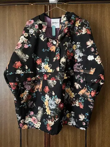 &ellecy 앙드 엘르시, 고양이 꽃 후디.