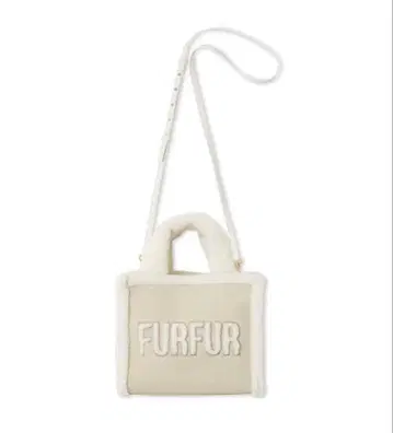 FURFUR 퍼 숄더백 토트백