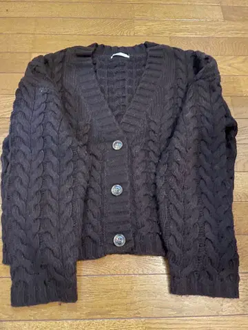 philme 니트 가디건 오오조노 모모코 착용