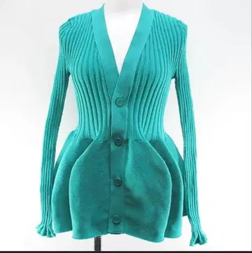 CFCL POTTERY 페플럼 가디건 론 헤르만 별주 사이즈 1