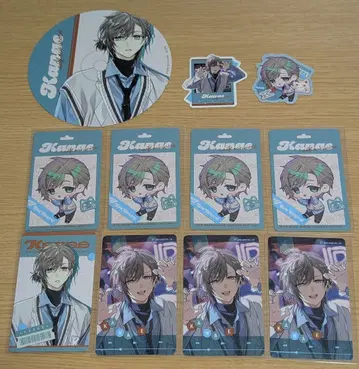 니지산지 If We Were 카나에 라운드 카드 사진풍 카드 스티커