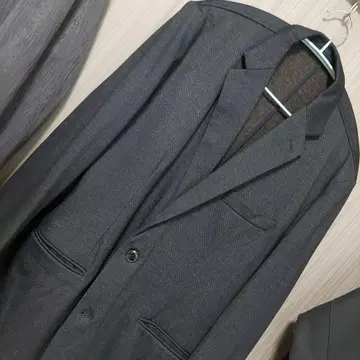 다크 그레이 테일러드 자켓