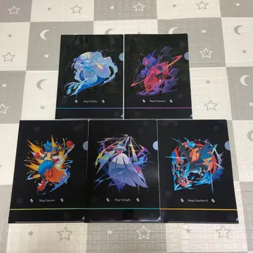 포켓몬 클리어 파일 5장 세트 세븐일레븐