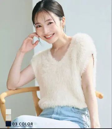 basement online 샤기 니트 복슬복슬 포근포근