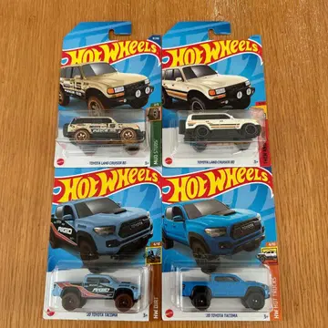 핫휠 토요타 랜드크루저 타코마 4대 세트