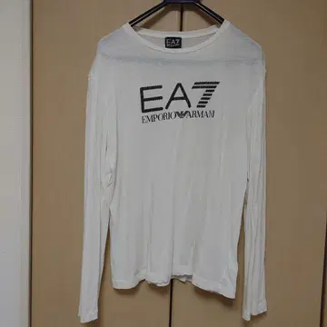 EA7 Emporio Armani 긴팔 티셔츠 화이트
