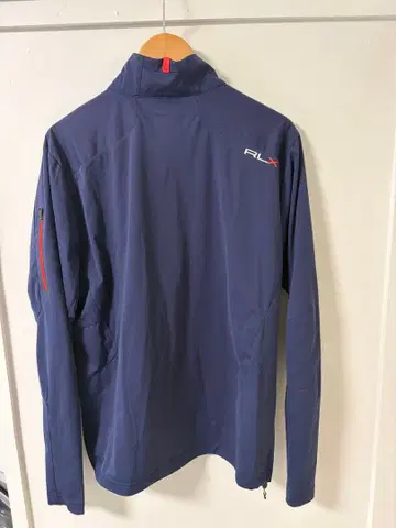 RLX 네이비 하프 지퍼 셔츠 랄프 로렌