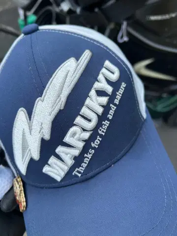 MARUKYU 모자 네이비