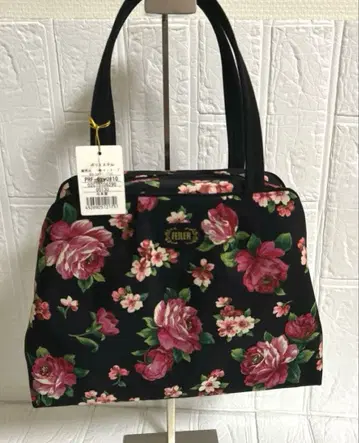 FELIER 페이러 플라워 프린트 핸드백 미니 보스턴 백