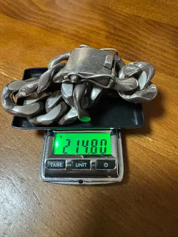 실버 925 팔찌 초와이드