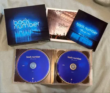 back number 초회 한정판 A 앙코르