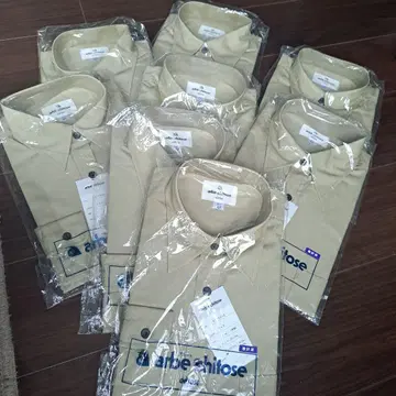 arbe chilose 베이지 긴팔 셔츠 M 8개 세트