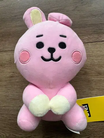 새상품! BTS 정국 BT21 공식 COOKY 봉제 인형 앉은 모습