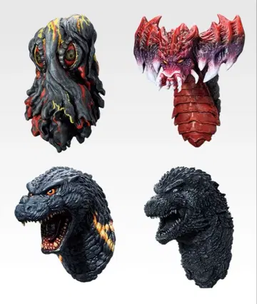 제일복권 고질라 괴수난무 E상 몬스터 헤드 마그넷 컴플리트