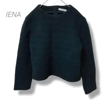[ 이에나 ] IENA 긴팔 상의 숏 기장 루즈핏 일본제 백 지퍼