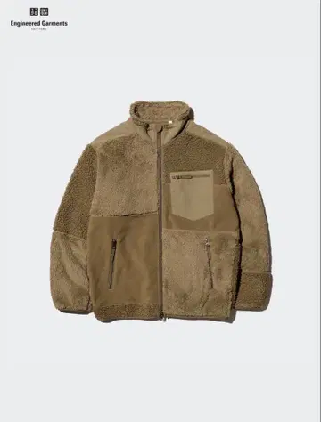 콤비네이션 플리스 자켓