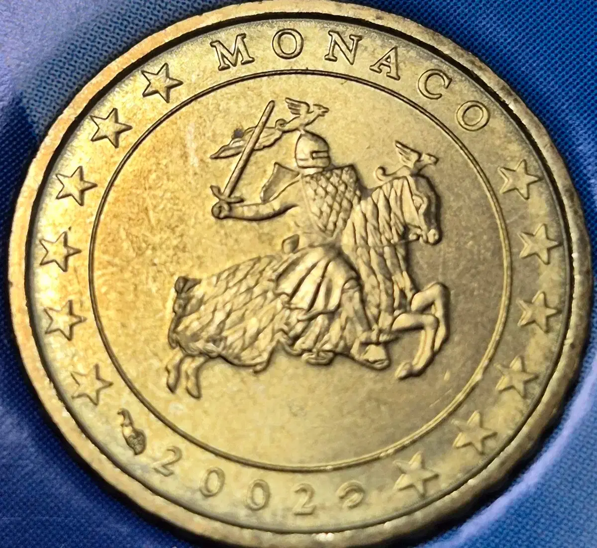 Monaco 2002 10 Cent Coin