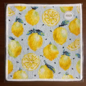 페이퍼 레몬 도트 손수건 라브라리 바이 페이퍼