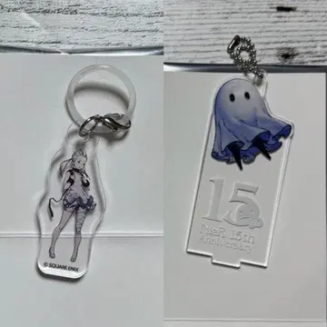 NieR 15th 지워지지 않는 기록 키링 엄브렐라 마커