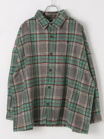 LEPSIMBEVERLY HILLS POLO CLUB 샤기 체크 셔츠