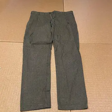 J.W.BRINE 체크 무늬 팬츠 사이즈 46