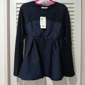 오페크 클립 뷔스티에 레이어드 스타일 긴팔 상의 40/L