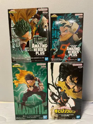 나의 히어로 아카데미아 피규어 미도리야 이즈쿠 4종