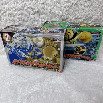 카라쿠리 볼 시리즈 2&5 개틀링 어태커 세트 반다이 당시물