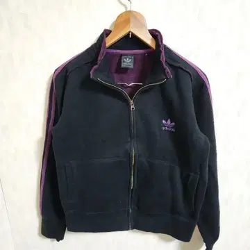 [ 레어 ] adidas 집업 자켓 코튼 저지 L 속기모