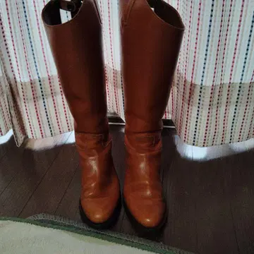 PALANCO 파란코 롱 부츠 자키 부츠 브라운