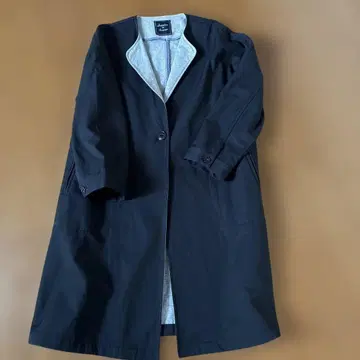 chambre & charme 블랙 트렌치코트 수험 면접에도