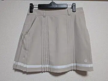 TaylorMade 여성용 골프 스커트 M 베이지