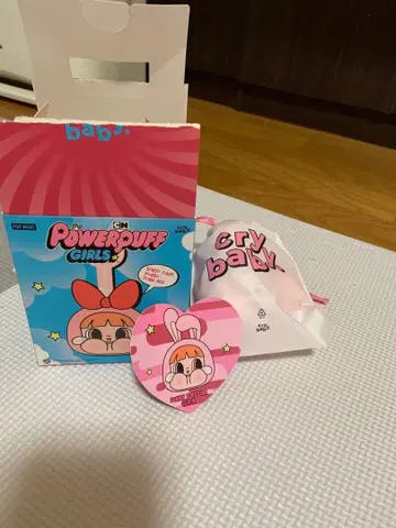 POPMART Crybaby 크라이베이비 파워퍼프걸스 블로섬