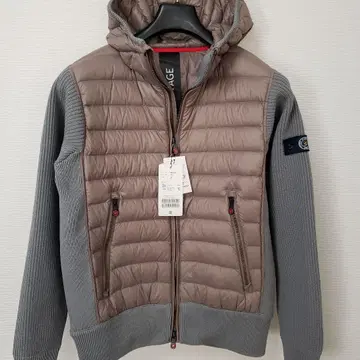 G-Stage 니트 콤비 다운 90% 자켓 새상품