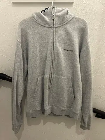 스페셜 게스트 그레이 풀 집업 후드티