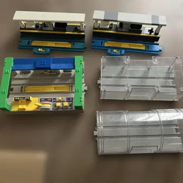 프라레일 역 건물 레일 풍경 부품 5개 세트