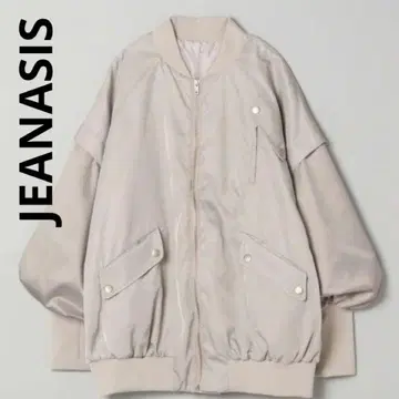 밀리터리 디자인 블루종 지나시스